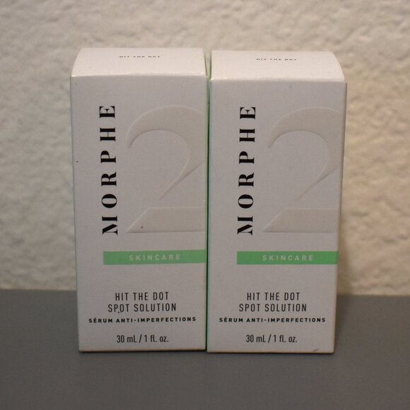 NEW Morphe 2 Hit The Dot Spot Solution Acne Treatment 30ml/1 fl. oz [Lot of 2] - Picture 2 of 5